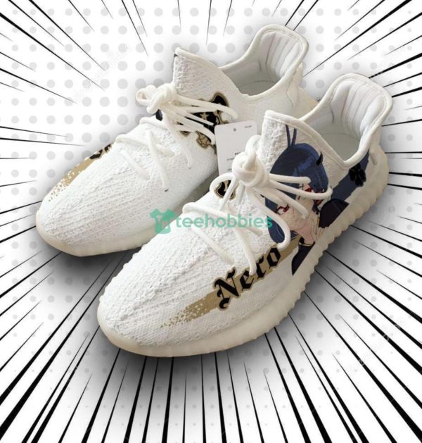 Secre Swallowtail Custom Black Clover Anime Yeezy Shoes For Fans Product Photo 1