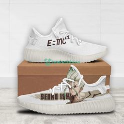 Senku Ishigami Custom Dr Stone Anime Yeezy Shoes For Fans Product Photo 1