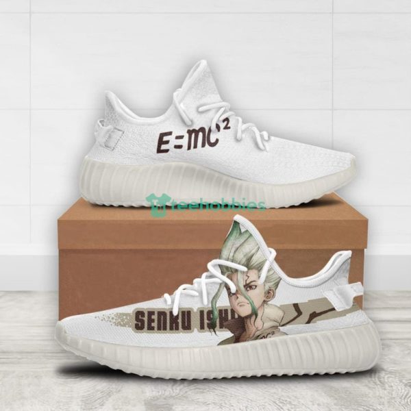 Senku Ishigami Custom Dr Stone Anime Yeezy Shoes For Fans Product Photo 1