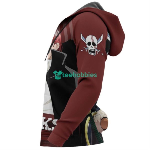 Shanks Red-Haired All Over Printed 3D Shirt One Piece Anime Fans Product Photo 6