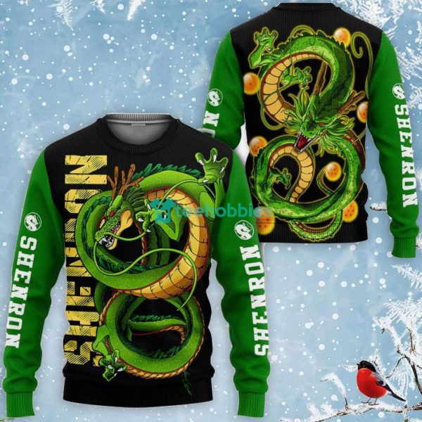 Shenron All Over Printed 3D Shirt Custom Dragon Ball Anime Fans Product Photo 2