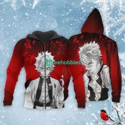 Shinazugawa Sanemi All Over Printed 3D Shirt Custom Kimetsu Anime Fans Japan Art Product Photo 1