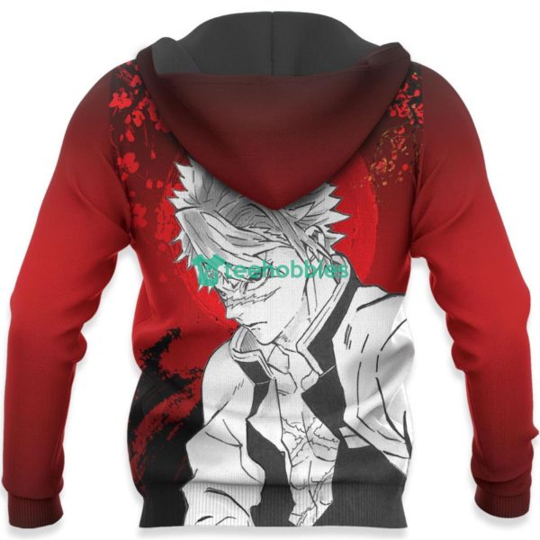 Shinazugawa Sanemi All Over Printed 3D Shirt Custom Kimetsu Anime Fans Japan Art Product Photo 5