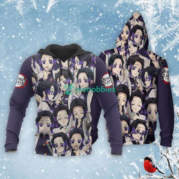 Shinobu Kocho All Over Printed 3D Shirt Custom Kimetsu Anime Fans Product Photo 3
