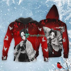 Shinobu Kocho All Over Printed 3D Shirt Custom Kimetsu Anime Fans Japan Art Product Photo 1