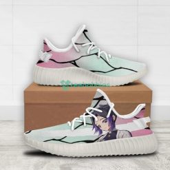 Shinobu Kocho Custom Kimetsu No Yaiba Anime Yeezy Shoes For Fans Product Photo 1