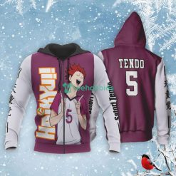 Shiratorizawa Satori Tendo All Over Printed 3D Shirt Haikyuu Anime Fans Product Photo 1