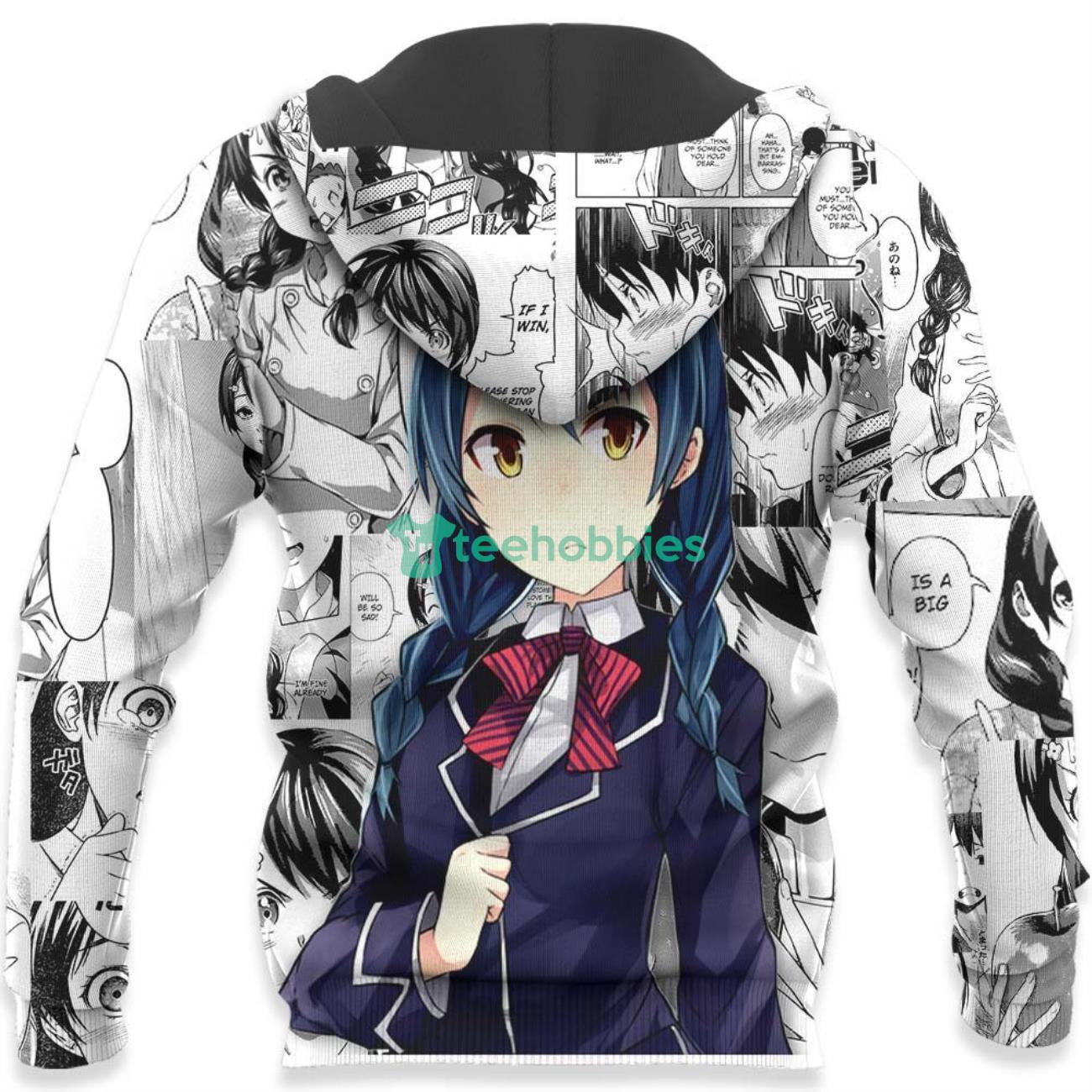 Shokugeki no Soma All Over Printed 3D Shirt Tadokoro Megumi Food Wars Anime  Fans