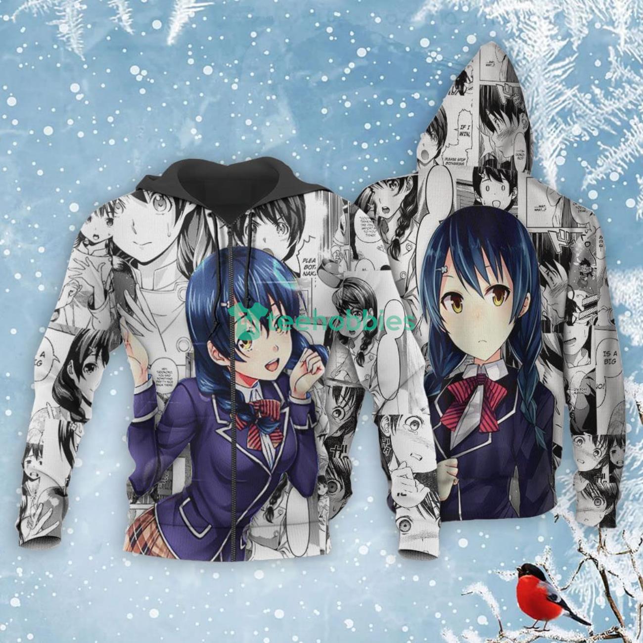 Shokugeki no Soma All Over Printed 3D Shirt Tadokoro Megumi Food Wars Anime  Fans