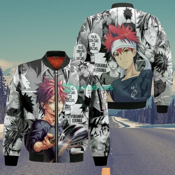 Shokugeki no Soma All Over Printed 3D Shirt Yukihira Souma Food Wars Anime Fans Product Photo 4