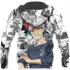 Shokugeki no Soma All Over Printed 3D Shirt Yukihira Souma Food Wars Anime Fans Product Photo 5