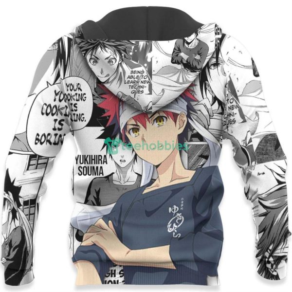 Shokugeki no Soma All Over Printed 3D Shirt Yukihira Souma Food Wars Anime Fans Product Photo 5