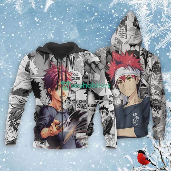 Shokugeki no Soma All Over Printed 3D Shirt Yukihira Souma Food Wars Anime Fans Product Photo 1