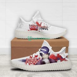Shuu Tsukiyama Custom Tokyo Ghoul Anime Yeezy Shoes For Fans Product Photo 2