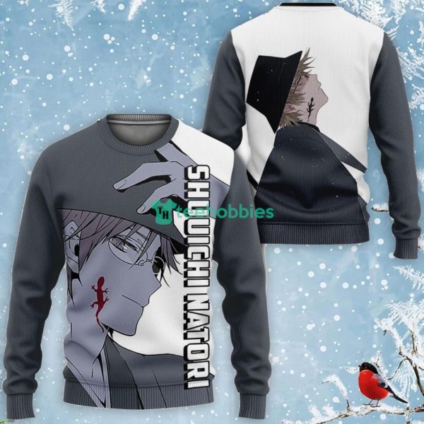 Shuuichi Natori All Over Printed 3D Shirt Natsume Yuujinchou Anime Fans Product Photo 2