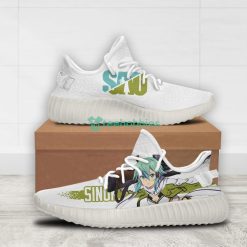 Sinon Custom Sword Art Online Anime Yeezy Shoes For Fans Product Photo 2