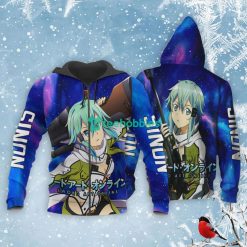 Sinon Lover All Over Printed 3D Shirt Sword Art Online Custom Anime Fans Product Photo 1