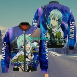 Sinon Lover All Over Printed 3D Shirt Sword Art Online Custom Anime Fans Product Photo 4