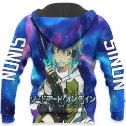 Sinon Lover All Over Printed 3D Shirt Sword Art Online Custom Anime Fans Product Photo 5