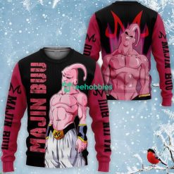 Skinny Majin Buu All Over Printed 3D Shirt Anime Fans Dragon Ball Product Photo 2