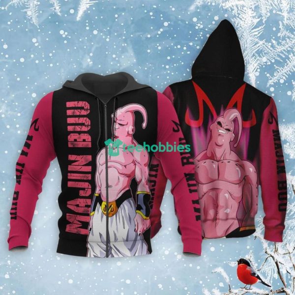 Skinny Majin Buu All Over Printed 3D Shirt Anime Fans Dragon Ball Product Photo 1