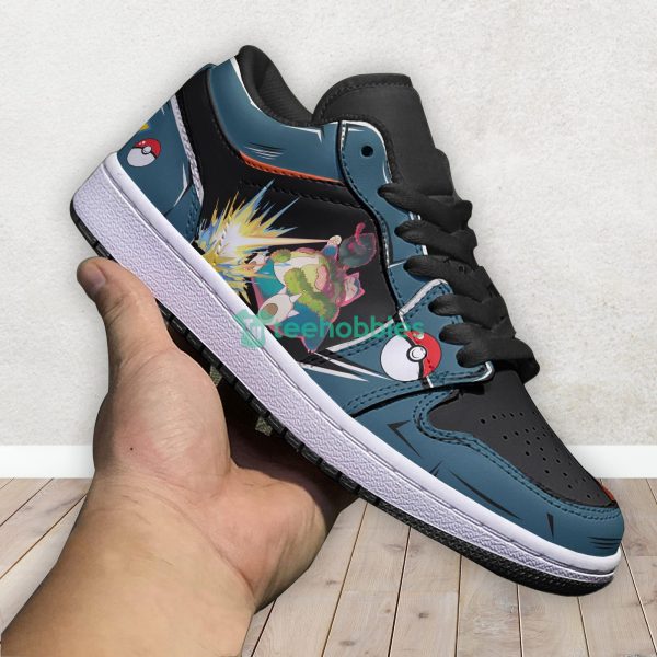Snorlax Pokemon Anime Custom Air Jordan Low Top Shoesproduct photo 4