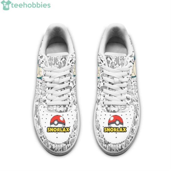 Snorlax Pokemon Lover Air Force Shoes For Fansproduct photo 2