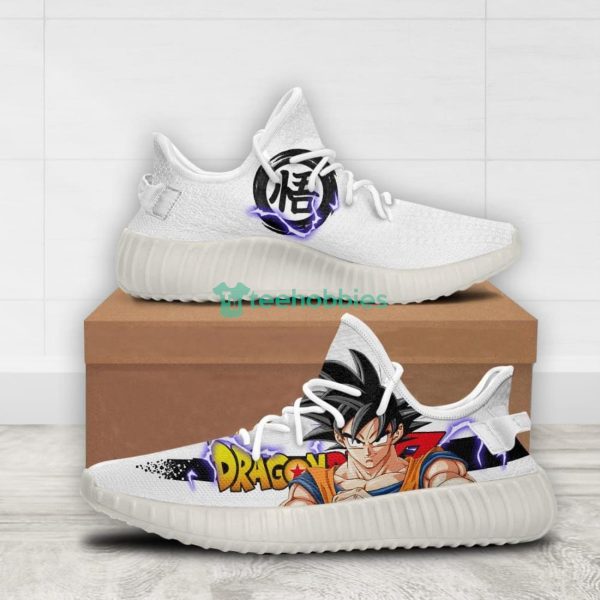 Son Goku Custom Dragon Ball Anime Yeezy Shoes For Fans Product Photo 2