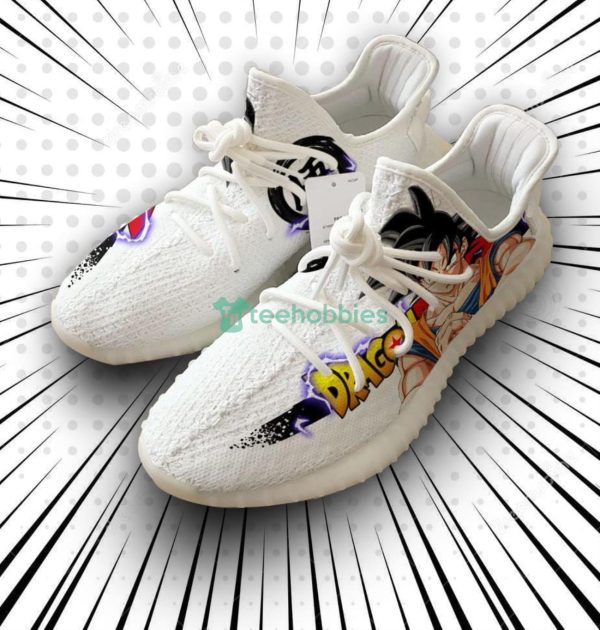 Son Goku Custom Dragon Ball Anime Yeezy Shoes For Fans Product Photo 1