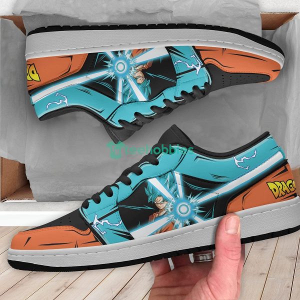 Son Goku Custom Super Saiyan Blue Dragon Ball Anime Air Jordan Low Top Shoesproduct photo 4