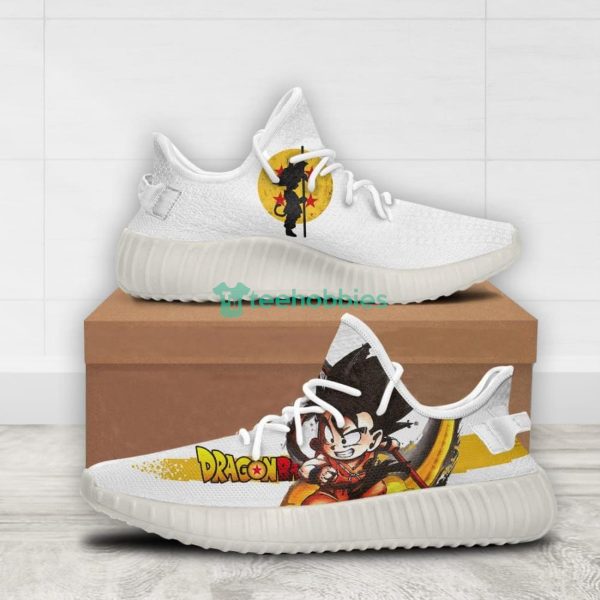 Son Goku Kid Custom Dragon Ball Anime Yeezy Shoes For Fans Product Photo 2