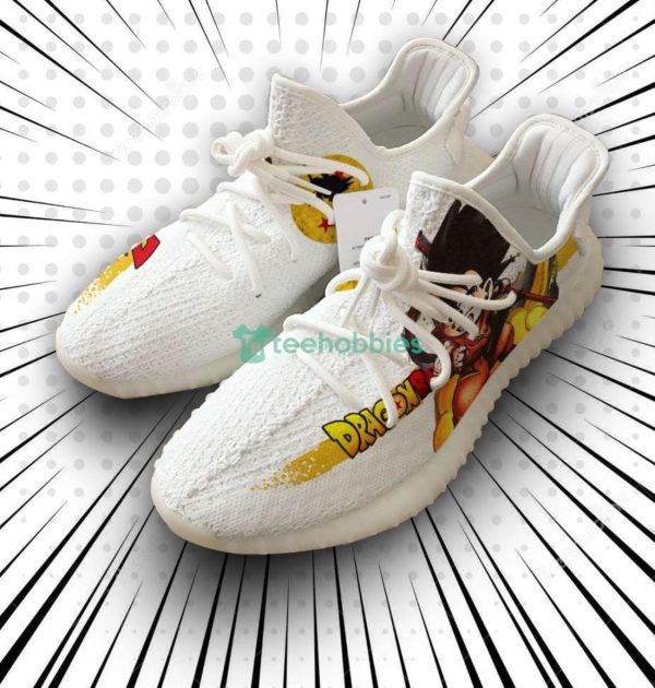 Son Goku Kid Custom Dragon Ball Anime Yeezy Shoes For Fans Product Photo 1