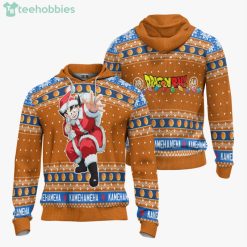 Son Goku Santa Claus Dragon Ball Custom Anime Fans Ugly Christmas Sweater Hoodie Product Photo 3