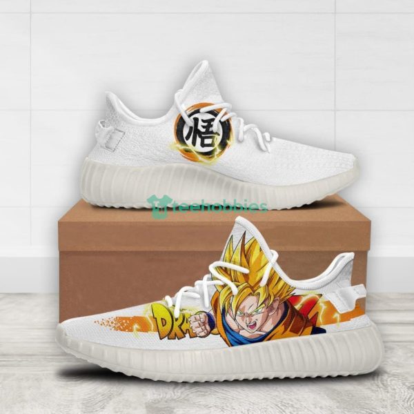 Son Goku Super Saiyan Custom Dragon Ball Anime Yeezy Shoes For Fans Product Photo 2