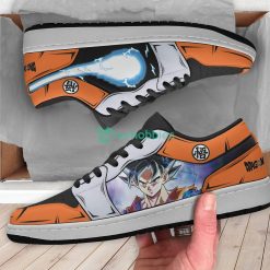 Son Goku Ultra Instinct Custom Dragon Ball Anime Air Jordan Low Top Shoesproduct photo 3