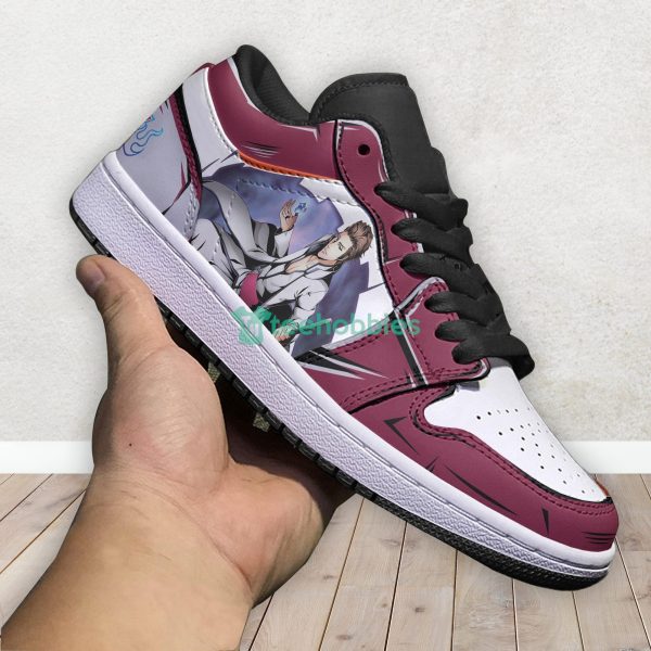 Sosuke Aizen Anime Custom Bleach Air Jordan Low Top Shoesproduct photo 3