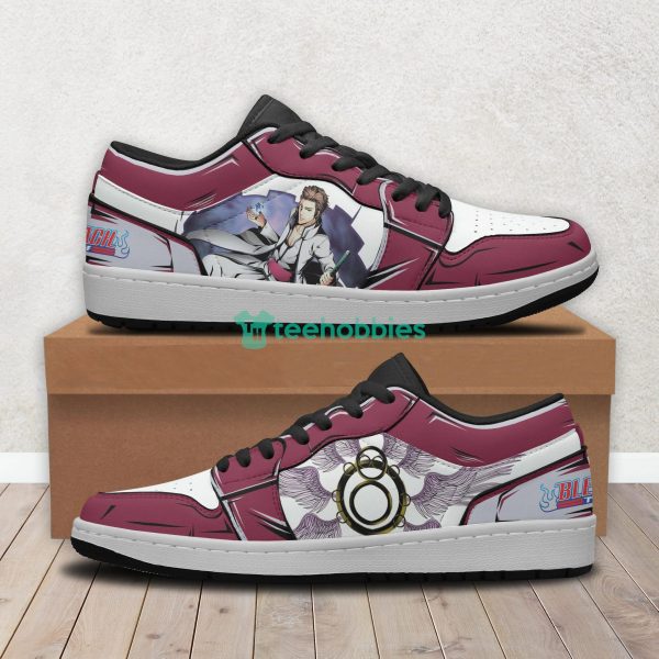 Sosuke Aizen Anime Custom Bleach Air Jordan Low Top Shoesproduct photo 5