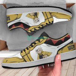 Soul Evans Soul Eater Custom Anime Air Jordan Low Top Shoesproduct photo 4