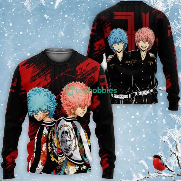 Souya and Nahoya Kawata All Over Printed 3D Shirt Custom Anime Fans Tokyo Revengers Product Photo 2