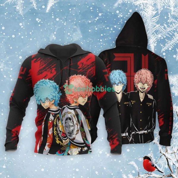 Souya and Nahoya Kawata All Over Printed 3D Shirt Custom Anime Fans Tokyo Revengers Product Photo 3