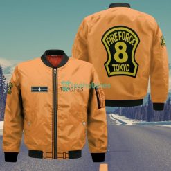 Special Fire Force Company 8 All Over Printed 3D Shirt Casual Uniform Fire Force Anime Fans image Special Fire Force Company 8 All Over Printed 3D Shirt Casual Uniform Fire Force Anime Fans Product Photo 4