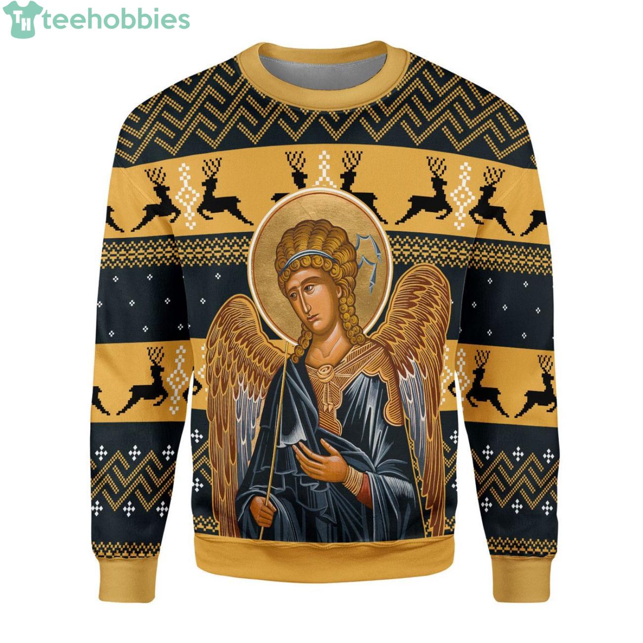 St. Archangel Gabriel Ugly Christmas Sweater Product Photo 1 St. Archangel Gabriel Ugly Christmas Sweater Product Photo 1