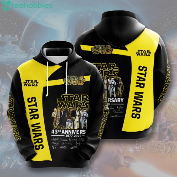 Star Wars 43Rd Anniversary 1977 2020 All Over Print 3D Hoodieproduct photo 1