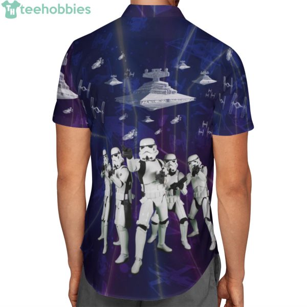 Star Wars 5 Stormtroopers Spaceship Hawaiian Shirtproduct photo 2
