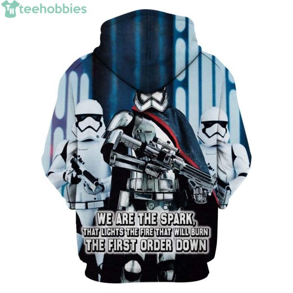 Star Wars Captain Phasma We Are The Spark 3D Hoodieproduct photo 1