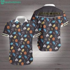 Star Wars Characters Icons Pattern Hawaiian Shirtproduct photo 1
