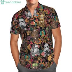 Star Wars Characters Pattern All Over Print Hawaiian Shirtproduct photo 1