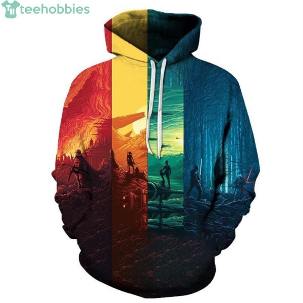 Star Wars Chronicles All Over Print 3D Hoodieproduct photo 1