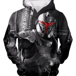 Star Wars Clone Wars Commando Trooper All Over Print 3D Hoodieproduct photo 1