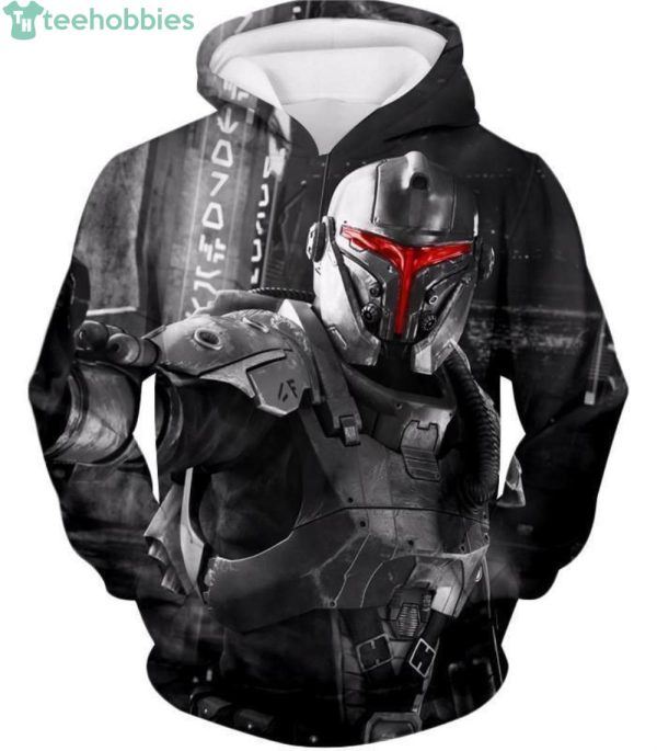 Star Wars Clone Wars Commando Trooper All Over Print 3D Hoodieproduct photo 1